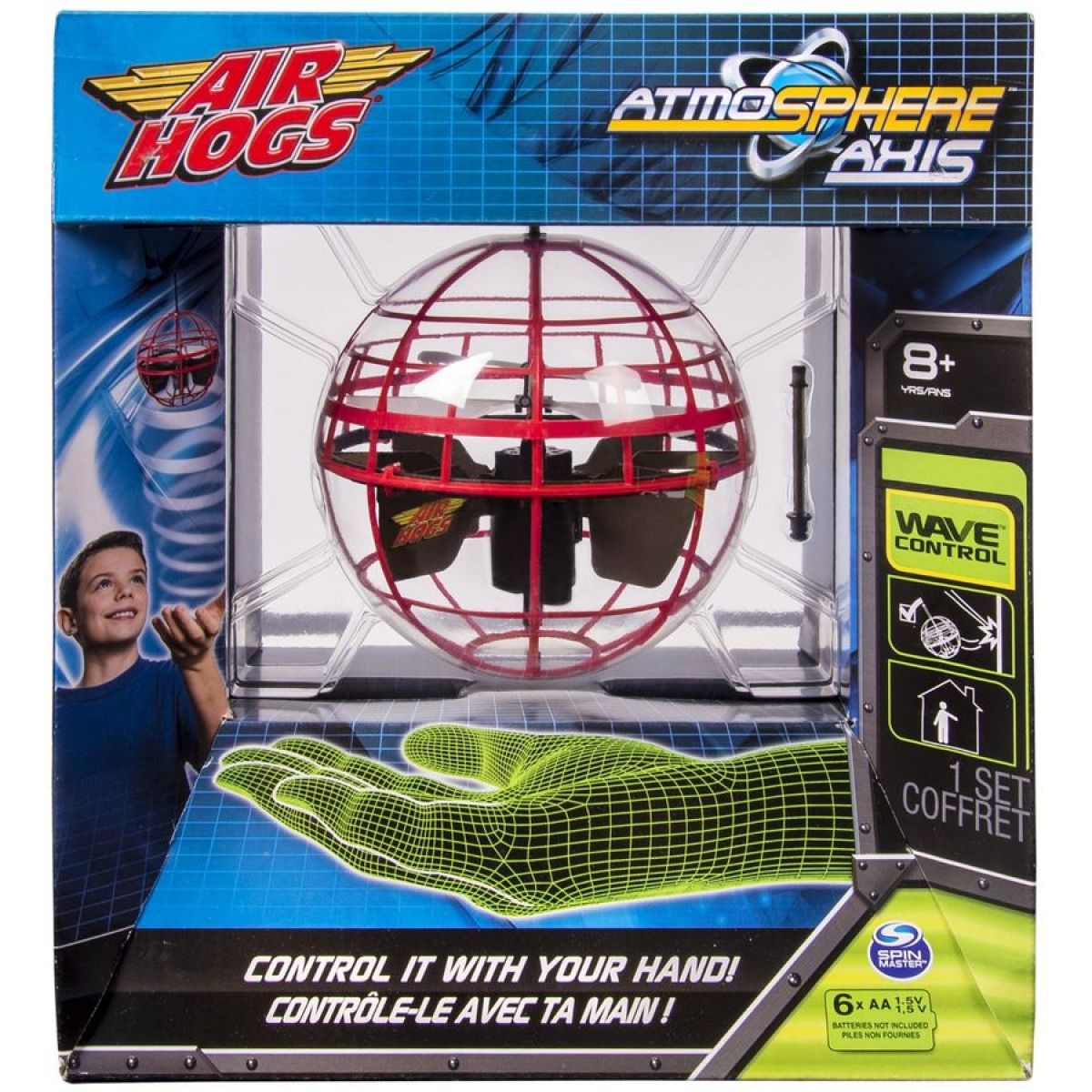 Air Hogs AtmoSphere - Červená