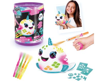 Airbrush - Neon Squish Pals Paint Can
