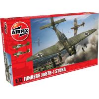 Airfix Classic Kit letadlo Junkers JU87 Stuka 1:72 nová forma Airfix Classic Kit letadlo Junkers JU87 Stuka 1:72 nová forma