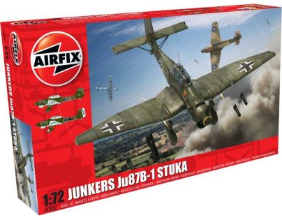 Airfix Classic Kit letadlo  Junkers JU87 Stuka 1:72 nová forma