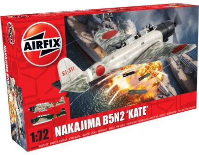 Airfix Classic Kit letadlo Nakajima B5N2 Kate 1:72 nová forma
