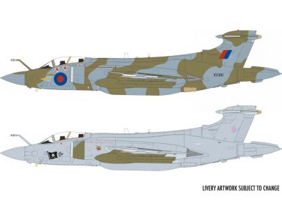 Airfix Classic Kit letadlo A06022 Blackburn Buccaneer S.2 RAF