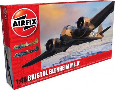 Airfix Classic Kit letadlo Bristol Blenheim Mk.IF 1:48