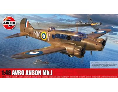 Airfix Classic Kit letadlo Avro Anson Mk.I 1 : 48