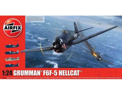 Airfix Classic Kit letadlo Grumman F6F5 Hellcat 1:24