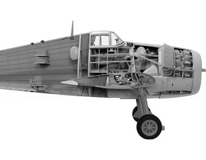 Airfix Classic Kit letadlo Grumman F6F5 Hellcat 1:24