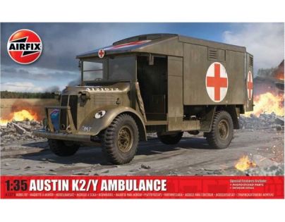 Airfix Classic Kit military Austin K2|Y Ambulance 1 : 35