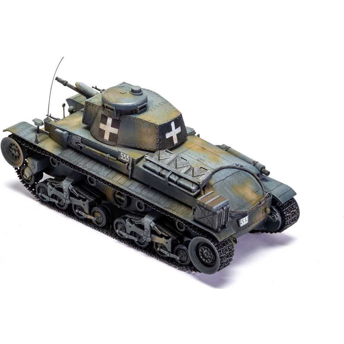 Tank kit. Panzer 35 Airfix 1/35. German Light Tanks of ww2.