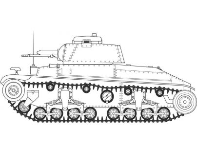 Airfix Classic Kit tank German Light Tank Pz.Kpfw.35t 1 : 35
