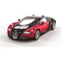 Airfix Quick Build auto J6020 Bugatti Veyron červená