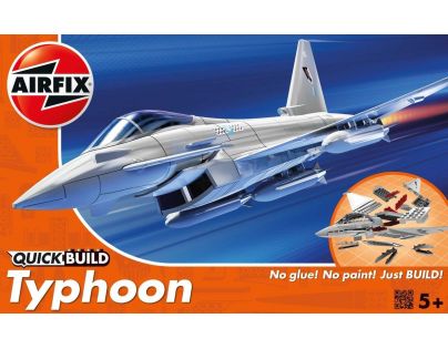 Airfix Quick Build letadlo J6002 Eurofighter Typhoon