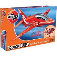 Airfix Quick Build letadlo RAF Red Arrows Hawk 5