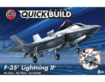 Airfix Quick Build Letadlo J6040 F-35B Lightning II