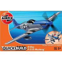 Airfix Quick Build letadlo D-Day P-51D Mustang 5