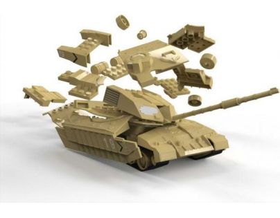 Airfix Quick Build tank J6010 Challenger Tank