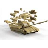 Airfix Quick Build tank J6010 Challenger Tank 5