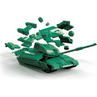 Airfix Quick Build tank Challenger Tank zelená 2