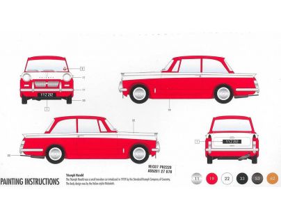 Airfix Starter Set auto Triumph Herald 1:32