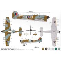 Airfix Starter Set letadlo Hawker Typhoon Ib 1:72 3