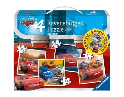 Aktovka Cars 4 druhy Puzzle