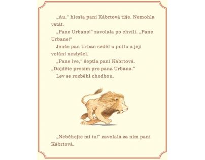 Albatros V knihovně je lev