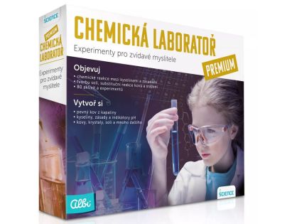 Albi Chemická laboratoř PREMIUM - Poškozený obal