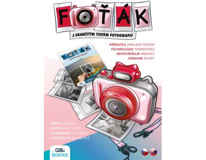 Albi Foťák s termotiskem - růžový