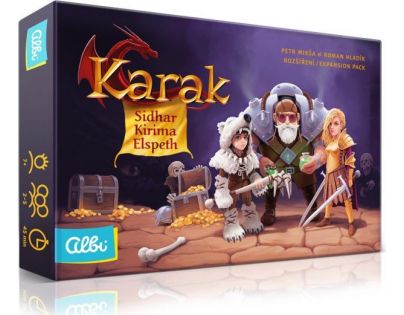 Albi Karak - Noví hrdinové - Sidhar, Kirima & Elspeth