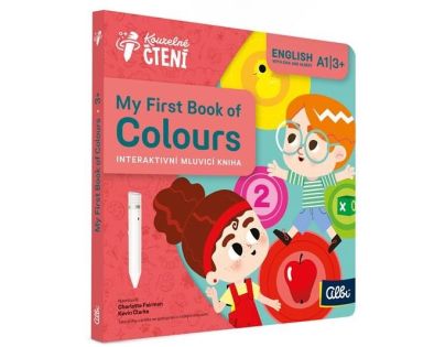 Albi Kouzelné čtení - Kniha My First English 1 - Colours CZ