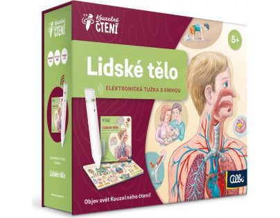 Albi Kouzelné čtení 2.0 Albi tužka a Lidské tělo R50 CZ - Poškozený obal