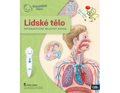 Albi Kouzelné čtení 2.0 Albi tužka a Lidské tělo R50 CZ - Poškozený obal