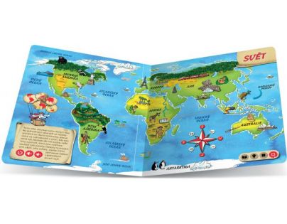 Albi Kouzelné čtení Atlas světa CZ