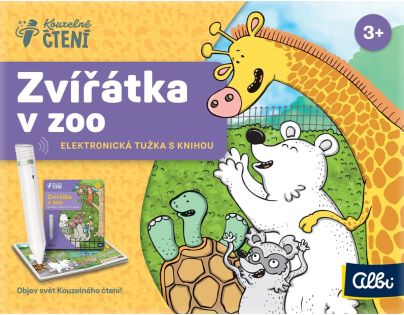 Albi Kouzelné čtení CZ Albi tužka 2.0 Zvířátka v zoo