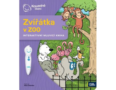 Albi Kouzelné čtení CZ Albi tužka 2.0 Zvířátka v zoo