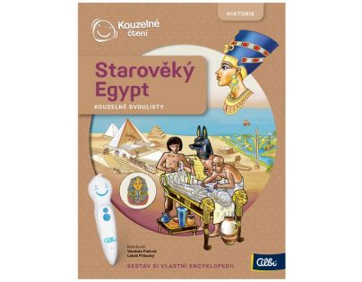 Albi Kouzelné čtení Dvoulist Starověký Egypt encyklopedie CZ