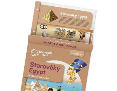 Albi Kouzelné čtení Dvoulist Starověký Egypt encyklopedie CZ