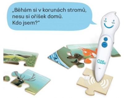 Albi Kouzelné čtení Hra Zvířátka v lese