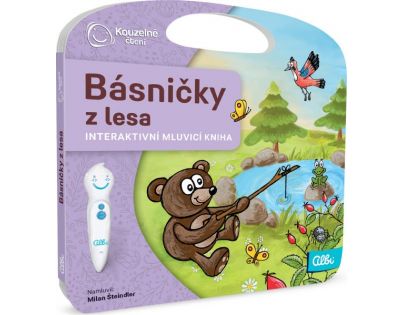 Albi Kouzelné čtení Kniha Básničky z lesa CZ