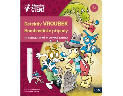 Albi Kouzelné čtení Kniha Detektiv Vroubek Bombastické případy