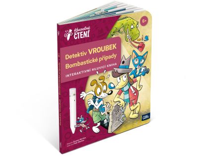 Albi Kouzelné čtení Kniha Detektiv Vroubek Bombastické případy