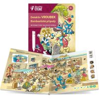 Albi Kouzelné čtení Kniha Detektiv Vroubek Bombastické případy 4