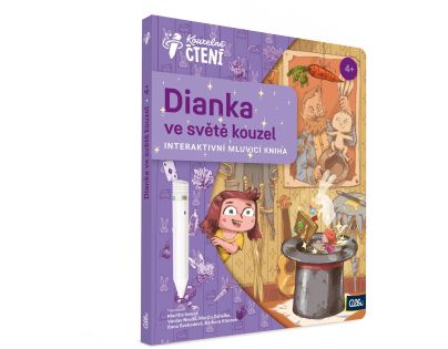 Albi Kouzelné čtení Kniha Dianka ve světě kouzel