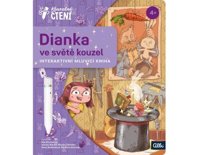 Albi Kouzelné čtení Kniha Dianka ve světě kouzel