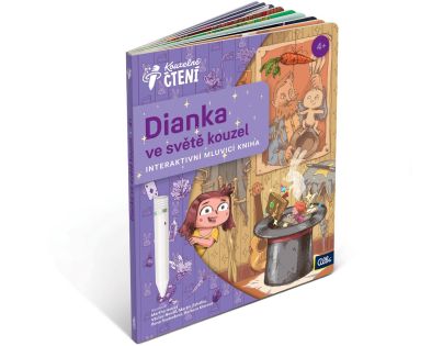Albi Kouzelné čtení Kniha Dianka ve světě kouzel