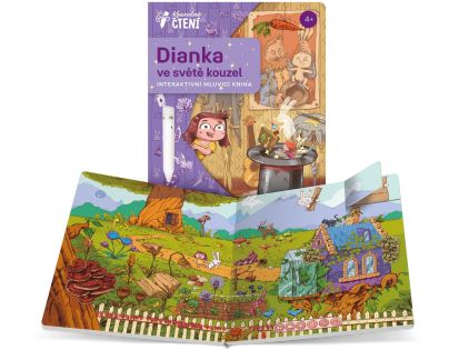 Albi Kouzelné čtení Kniha Dianka ve světě kouzel