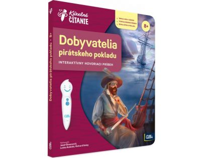Albi Kúzelné čítanie Kniha Dobyvatelia pirátskeho pokladu SK