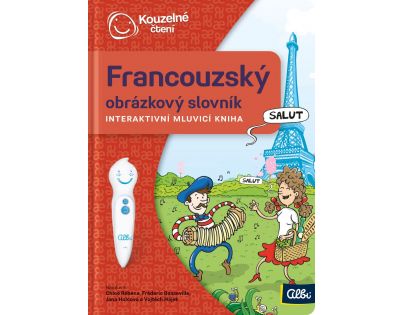 Albi Kouzelné čtení Kniha Francouzský obrázkový slovník CZ