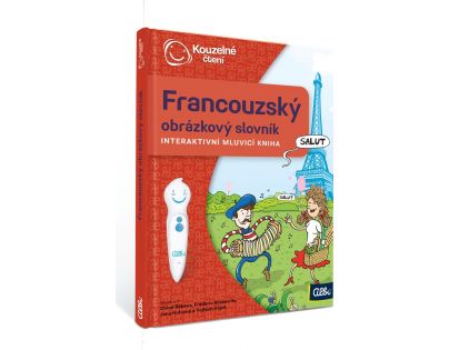 Albi Kouzelné čtení Kniha Francouzský obrázkový slovník CZ