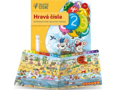 Albi Kouzelné čtení kniha Hravá čísla CZ