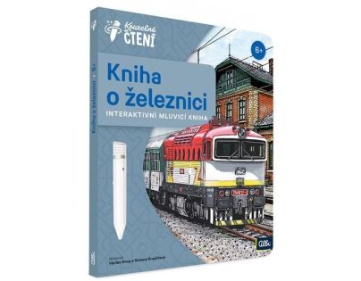 Albi Kouzelné čtení kniha Kniha o železnici CZ
